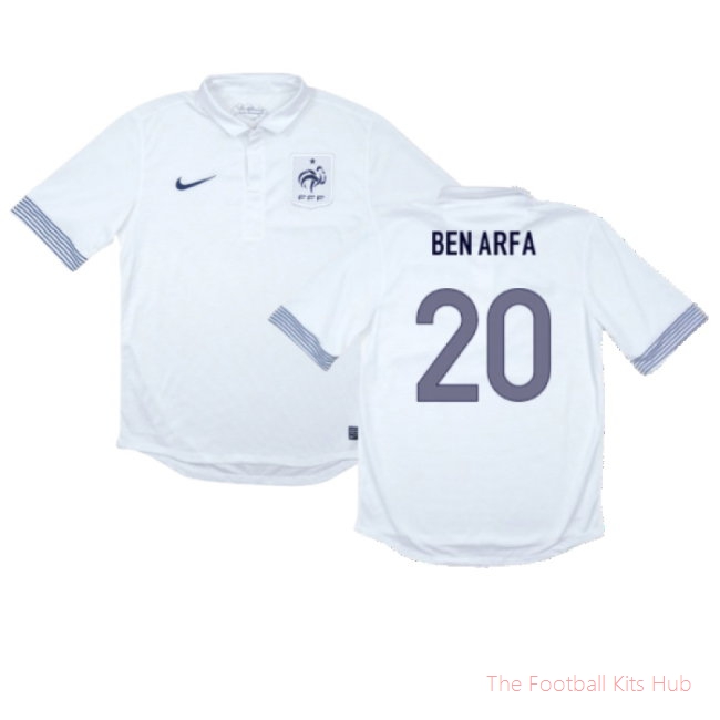 France 2012-13 Away Shirt (Excellent) (Ben Arfa 20)-unisoccer store